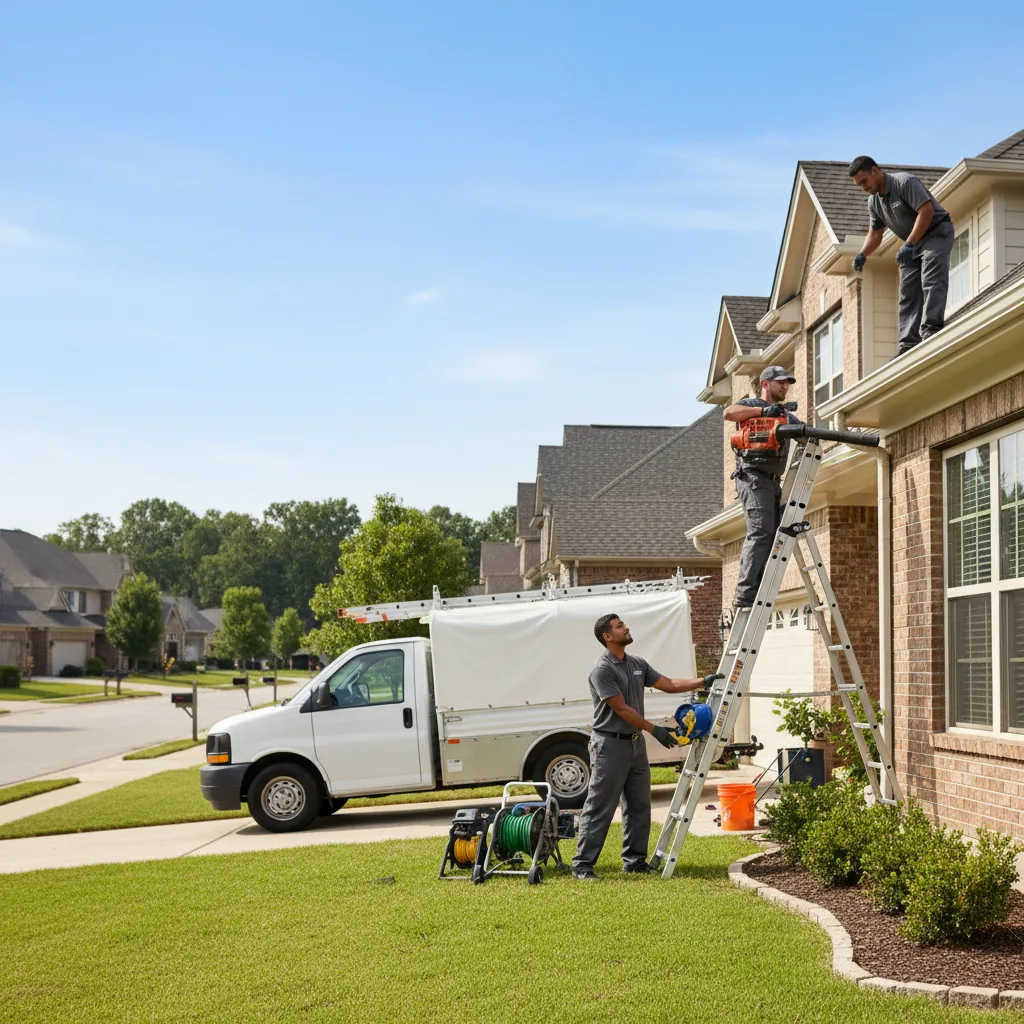 Home Gutter Service in Quinton, OK near me